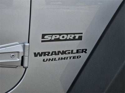 2016 Jeep Wrangler Unlimited Sport